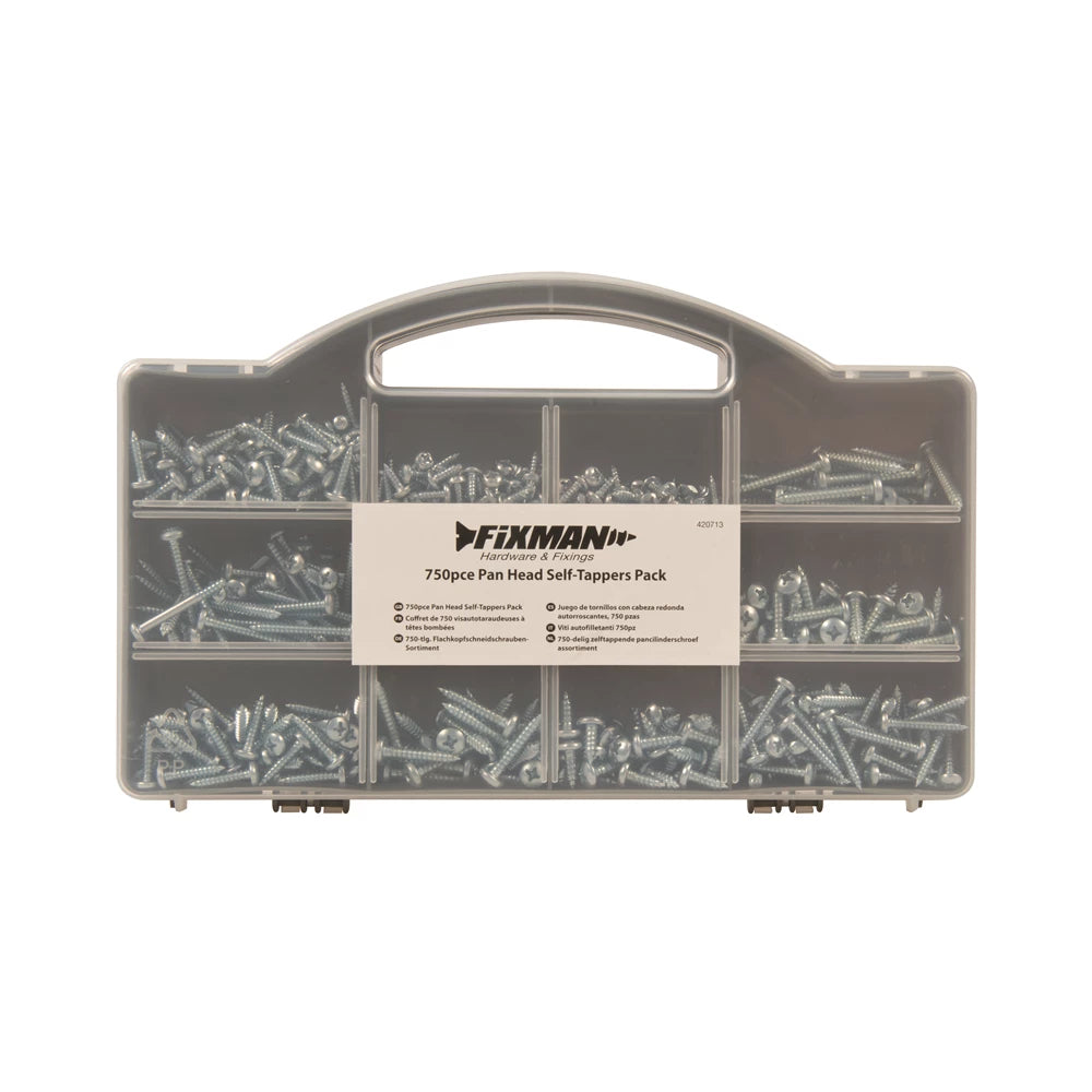 Fixman Pan Head Self-Tappers Pack