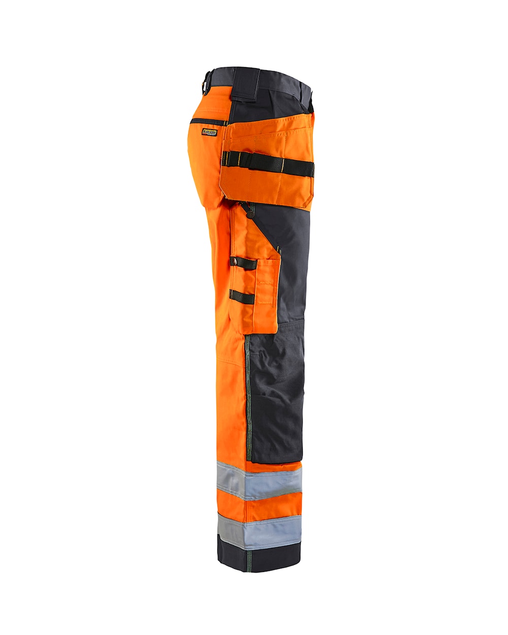 Blaklader Hi-Vis Craftsman Trousers 1568 - Hi-Vis Orange/Mid Grey