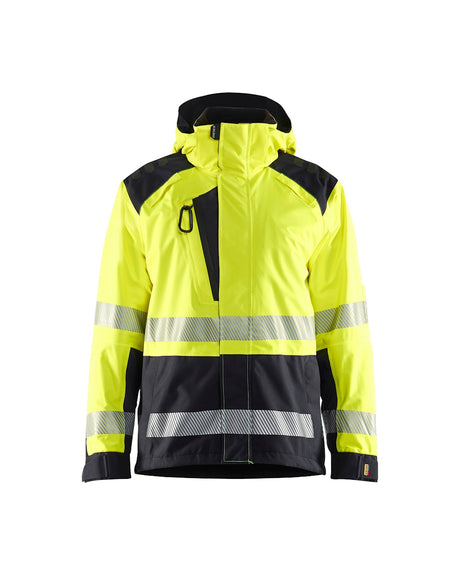 Blaklader Shell Jacket Hi-Vis 4435 #colour_hi-vis-yellow-black