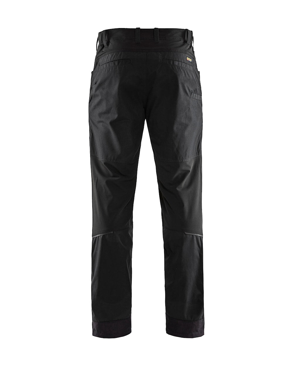 Blaklader Service Trousers with Stretch 1456  #colour_black-red