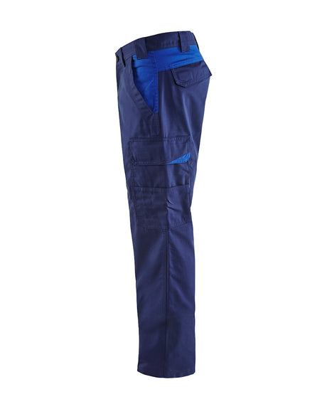 Blaklader Industry Trousers 14041800 - Navy blue/Cornflower blue #colour_navy-blue-cornflower-blue