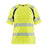 Blaklader T-Shirt Hi-Vis Women 3503 #colour_hi-vis-yellow-navy-blue