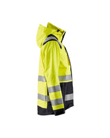 Blaklader Women's Hi-Vis Shell Jacket 4904 #colour_hi-vis-yellow-black