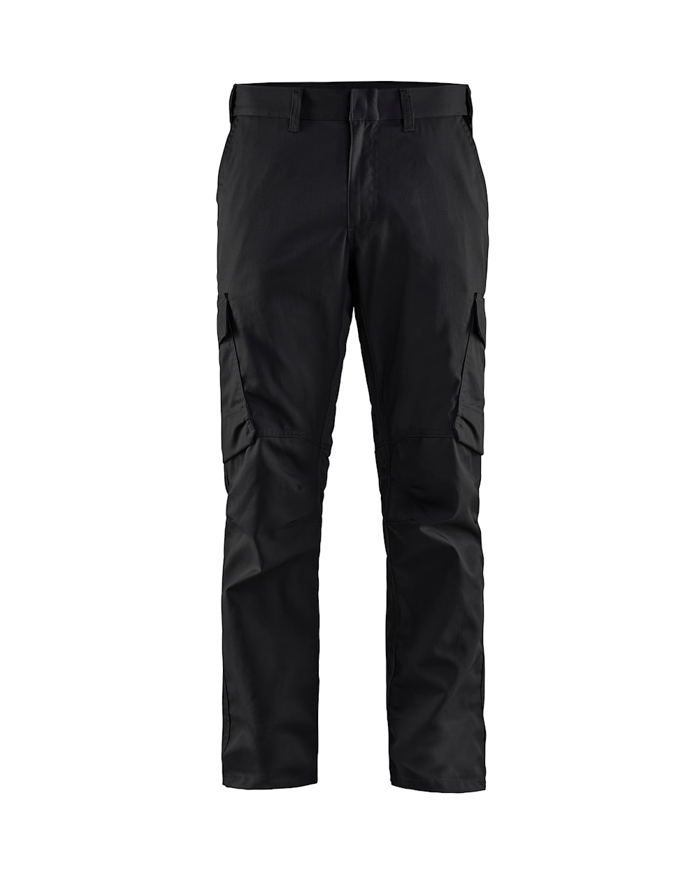 Blaklader Industry Trousers Stretch 1444 - Black/Red #colour_black-red