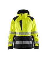 Blaklader Women's Shell Jacket Hi-Vis 4436 #colour_hi-vis-yellow-black