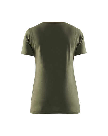 Blaklader Women's T-Shirt 3D 3431 #colour_autumn-green