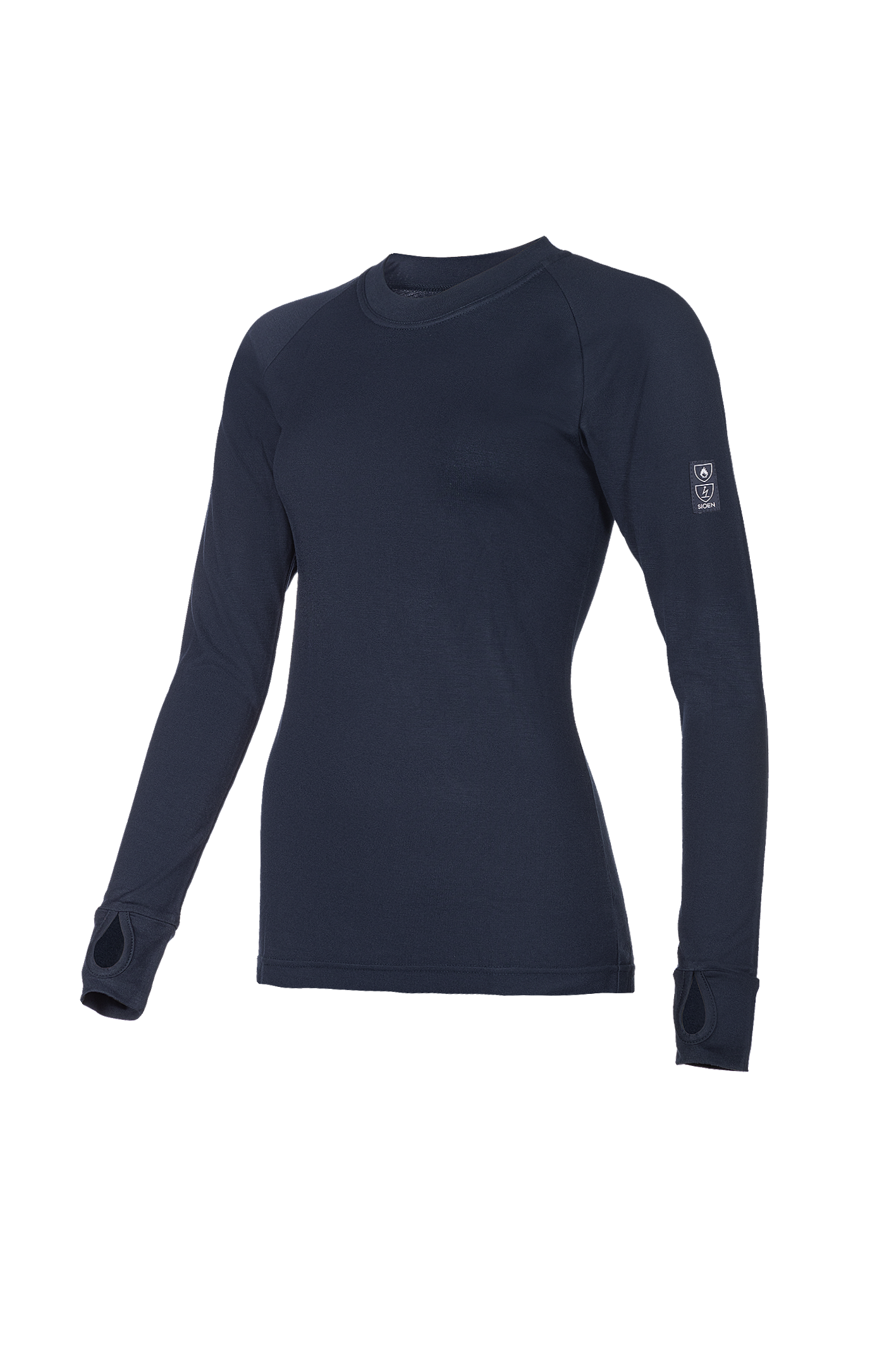 Sioen Keibu Flame Retardant And Anti-Static Ladies T-Shirt With Long Sleeves