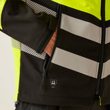 Regatta Professional Mens Hi-Vis X PRO 3 Layer Softshell Jacket - Class 2