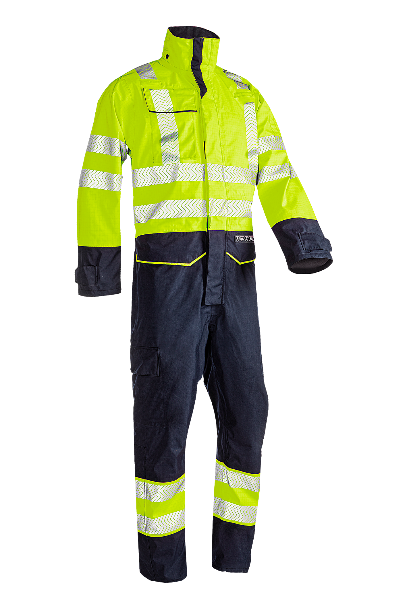Sioen Aksdal Hi-Vis Rain Coverall With Arc Protection