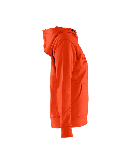 Blaklader Women's Hoodie 3D 3560 #colour_orange-red