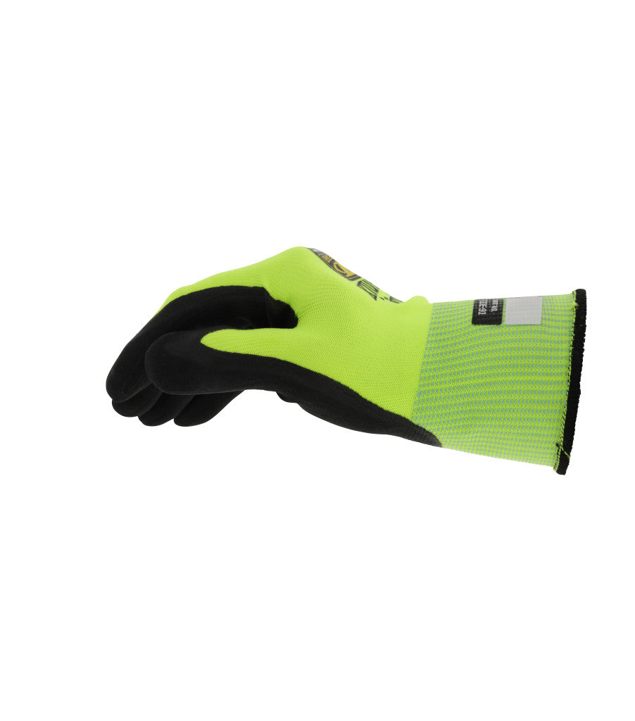 Mechanix Wear SpeedKnit S1DE91 Utility High-Visibility Coated- Knit Gloves