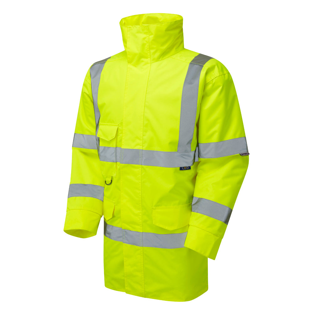 Leo Workwear TAWSTOCK Leo EcoViz 4K Baffle Lined Anorak