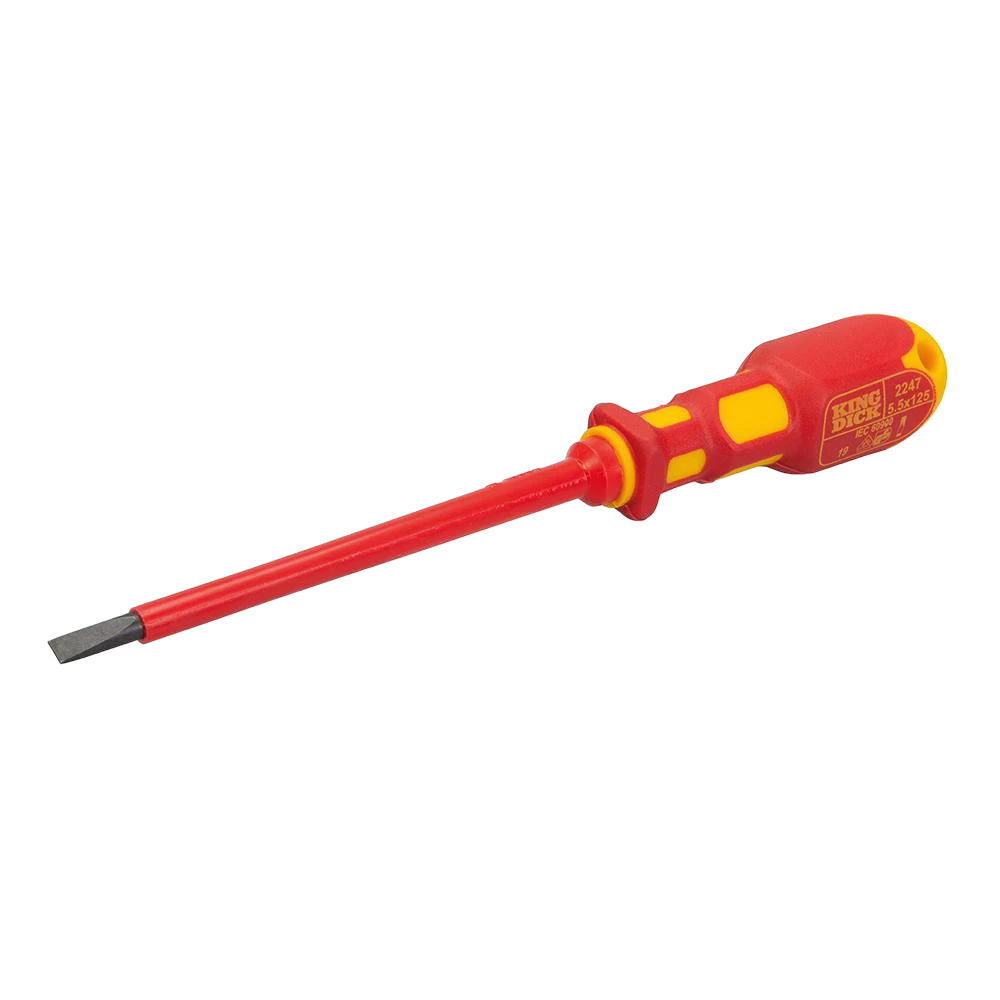 King Dick VDE Slotted Screwdriver