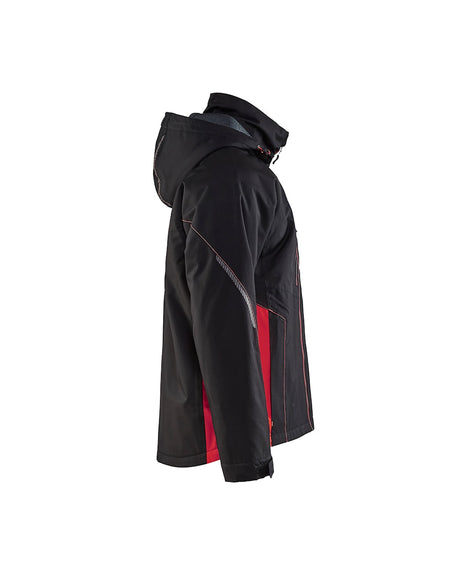 Blaklader Lightweight Lined Functional Jacket 4890 #colour_black-red