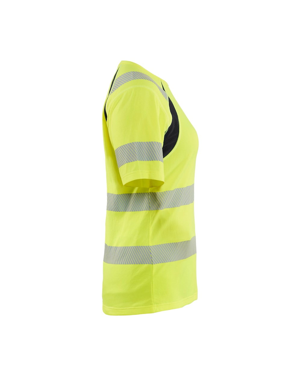 Blaklader T-Shirt Hi-Vis Women 3503 #colour_hi-vis-yellow-black