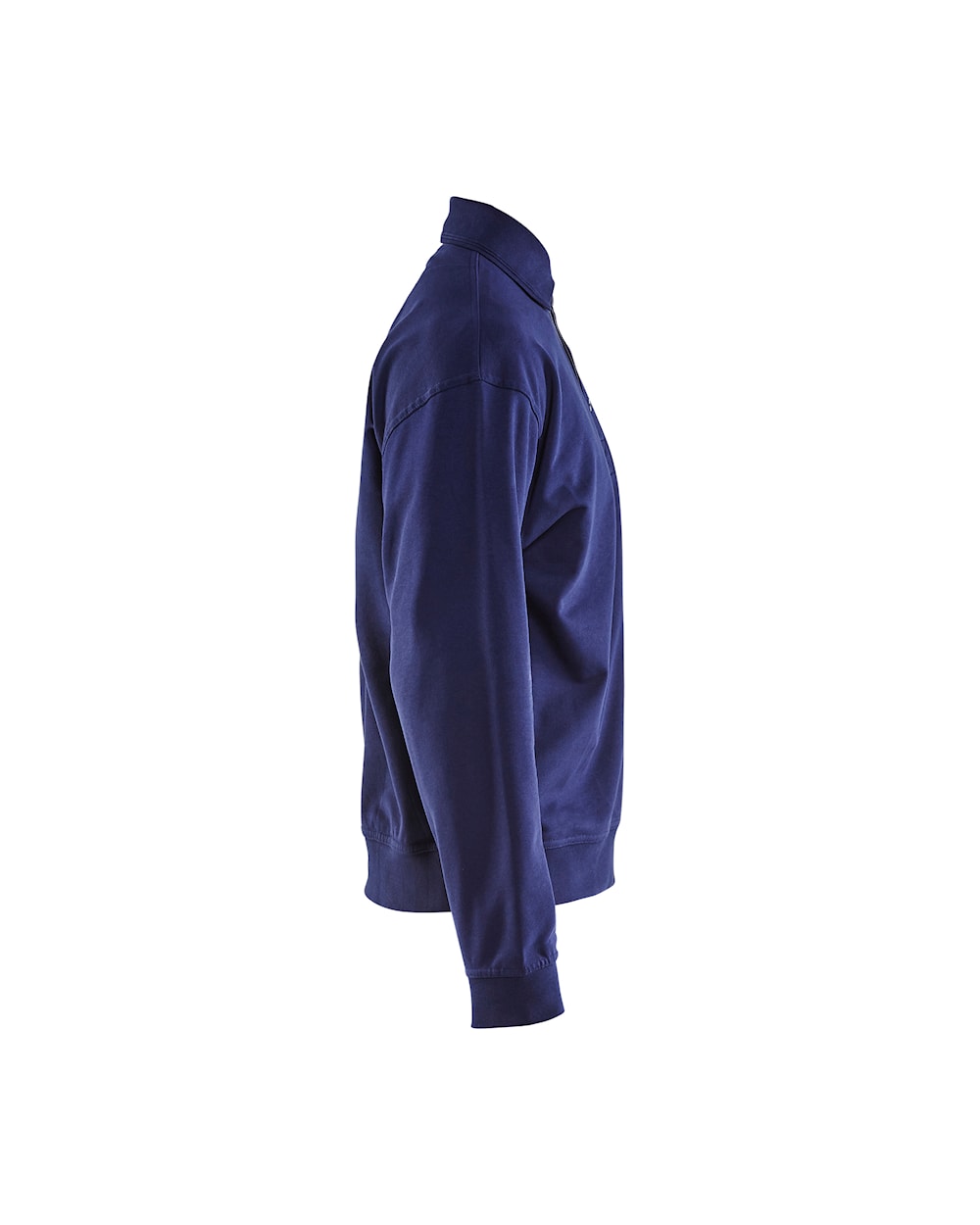 Blaklader Sweatshirt with Collar 3370 #colour_navy-blue