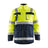 Blaklader Multinorm Winter Parka 4468 #colour_hi-vis-yellow-navy-blue