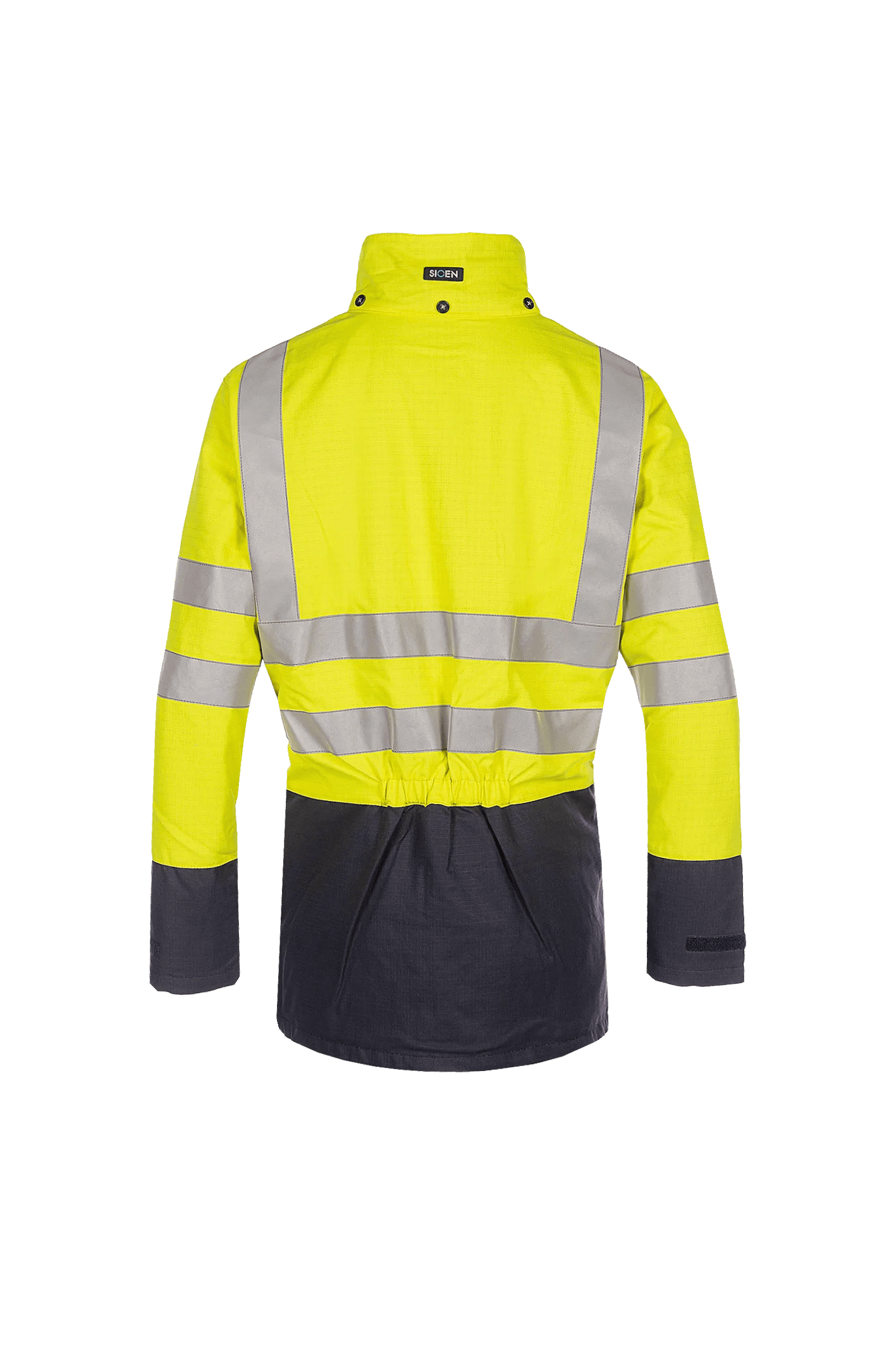 Sioen Glacier Hi-Vis Eco Rain Jacket With Arc Protection (Apc 2)