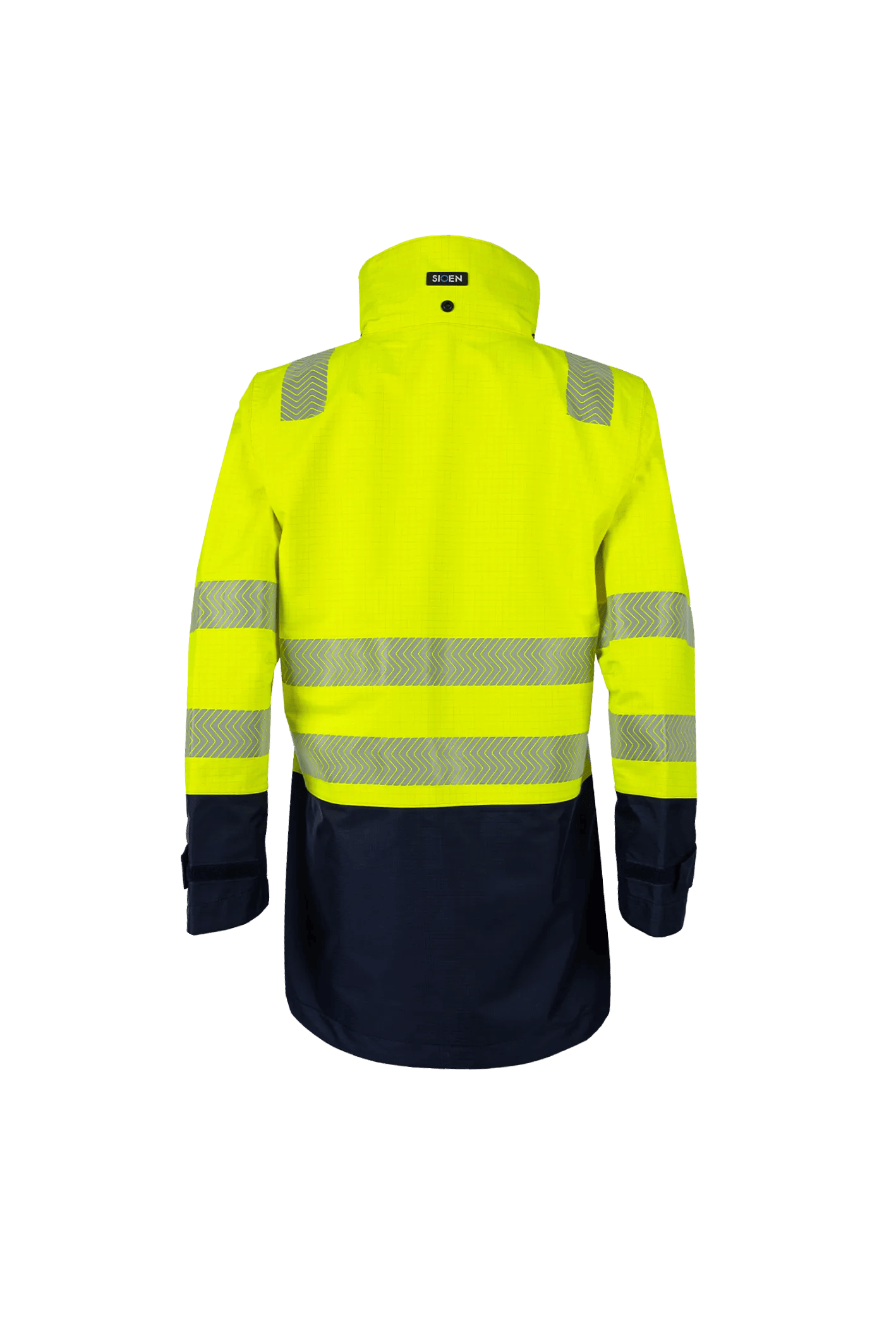 Sioen Vaski Hi-Vis Ladies Rain Jacket With Arc Protection