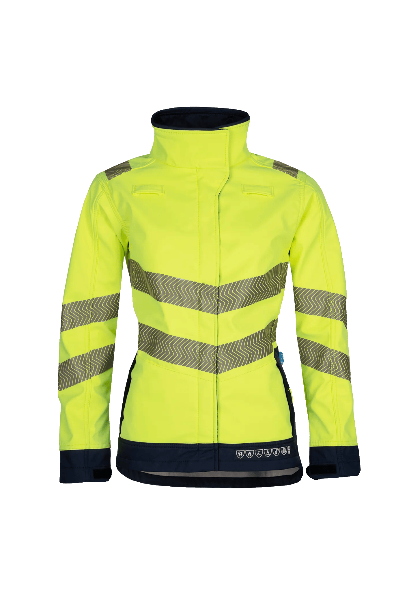 Sioen Heika Hi-Vis Ladies Softshell With Arc Protection