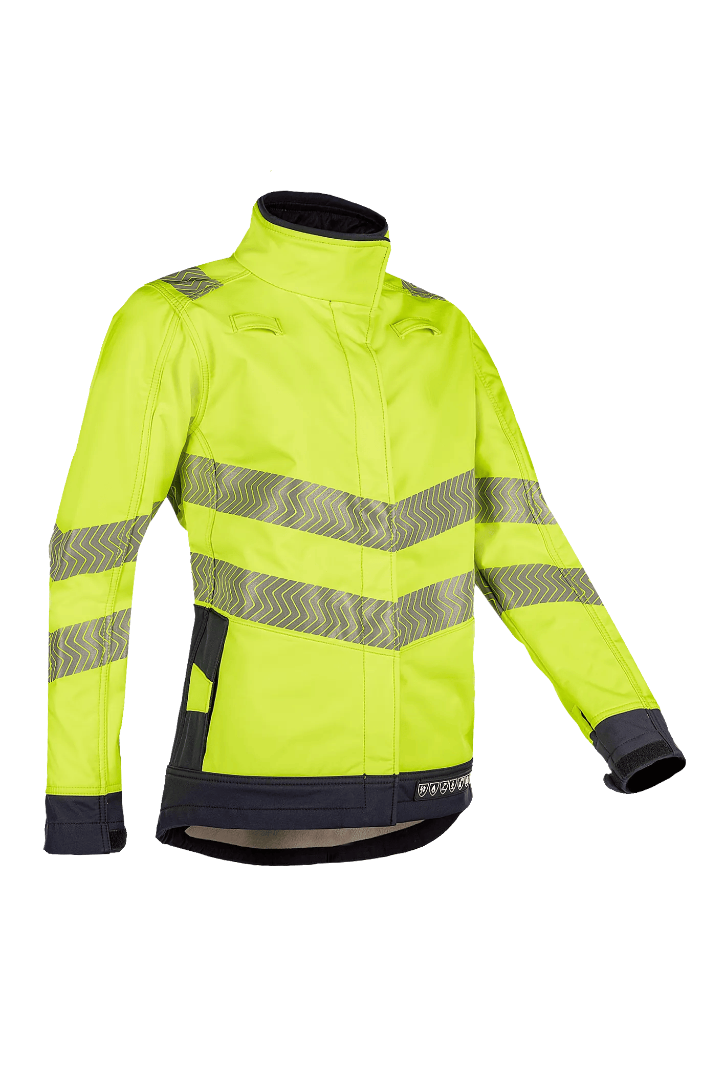Sioen Heika Hi-Vis Ladies Softshell With Arc Protection