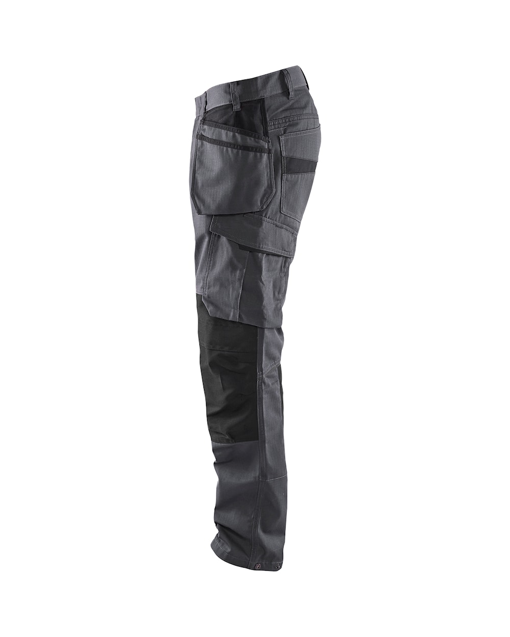 Blaklader Service Trousers with Stretch And Nail Pockets 1496  #colour_mid-grey-black