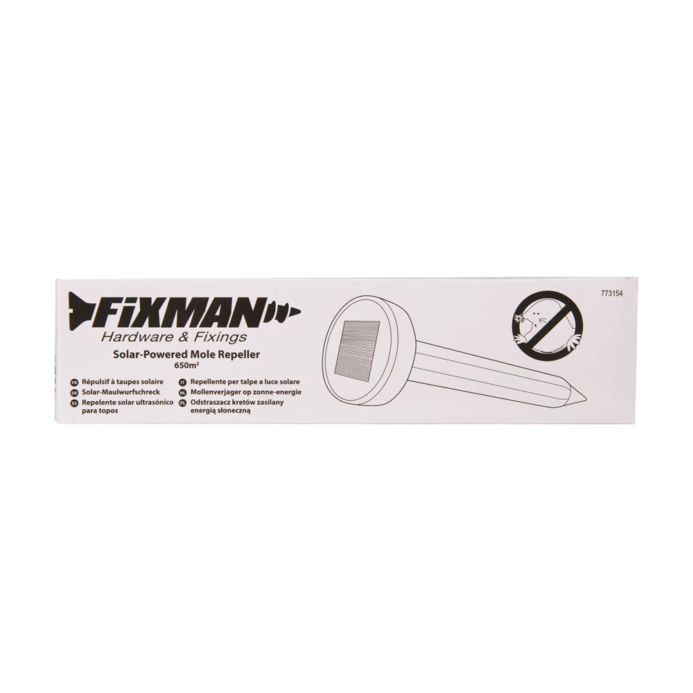 Fixman Solar Sonic Mole Repeller