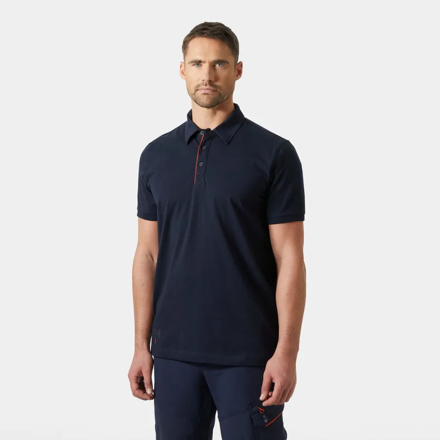 Helly Hansen Workwear EVO Polo Shirt #colour_navy