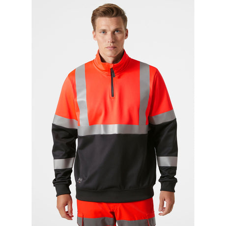 Helly Hansen Workwear Addvis Half Zip SweatshirtClass 1