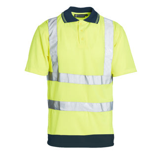 Blackrock Two-Tone Short Sleeve Polo Shirt