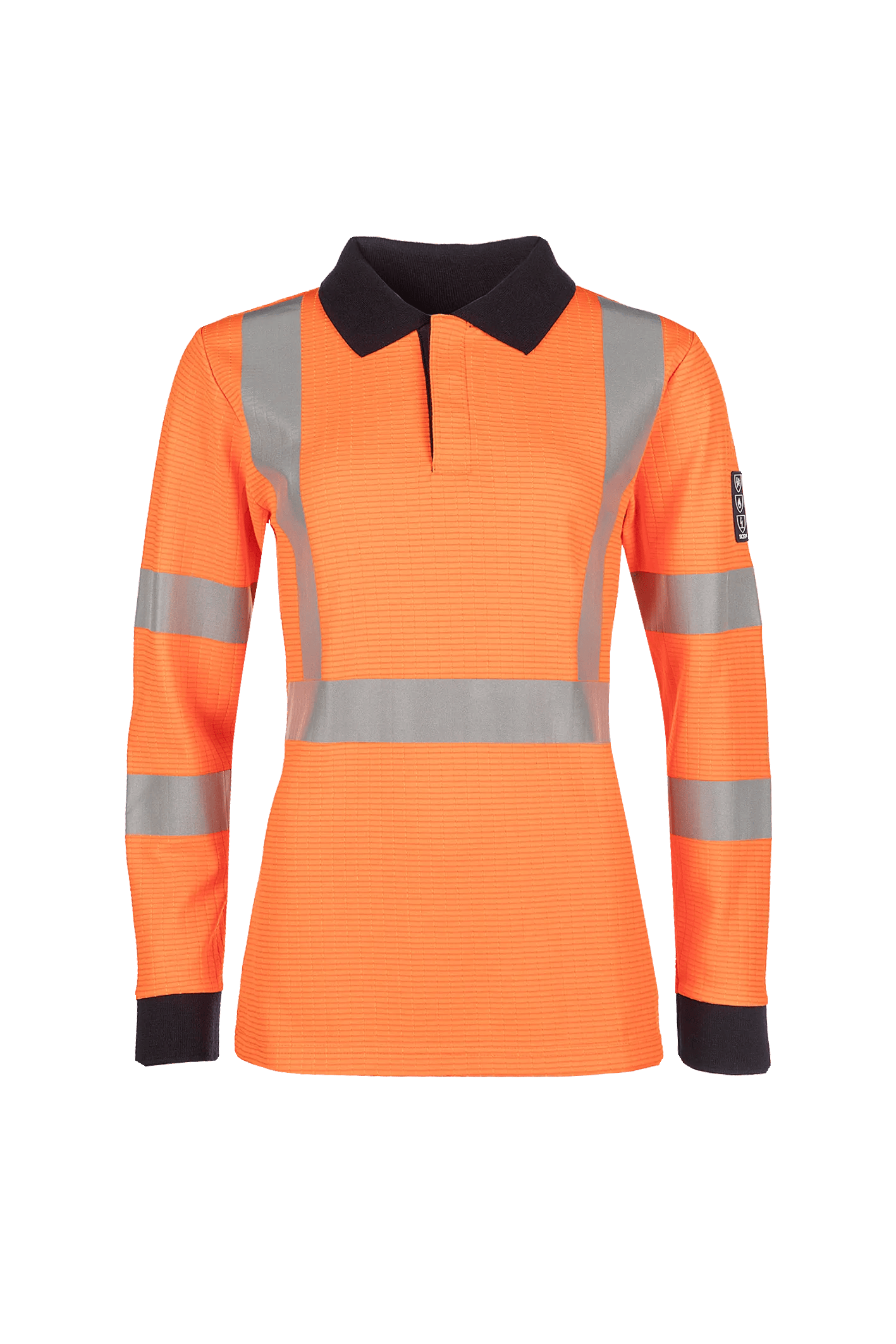 Sioen Amelia Ladies Hi-Vis Polo Shirt With Arc Protection