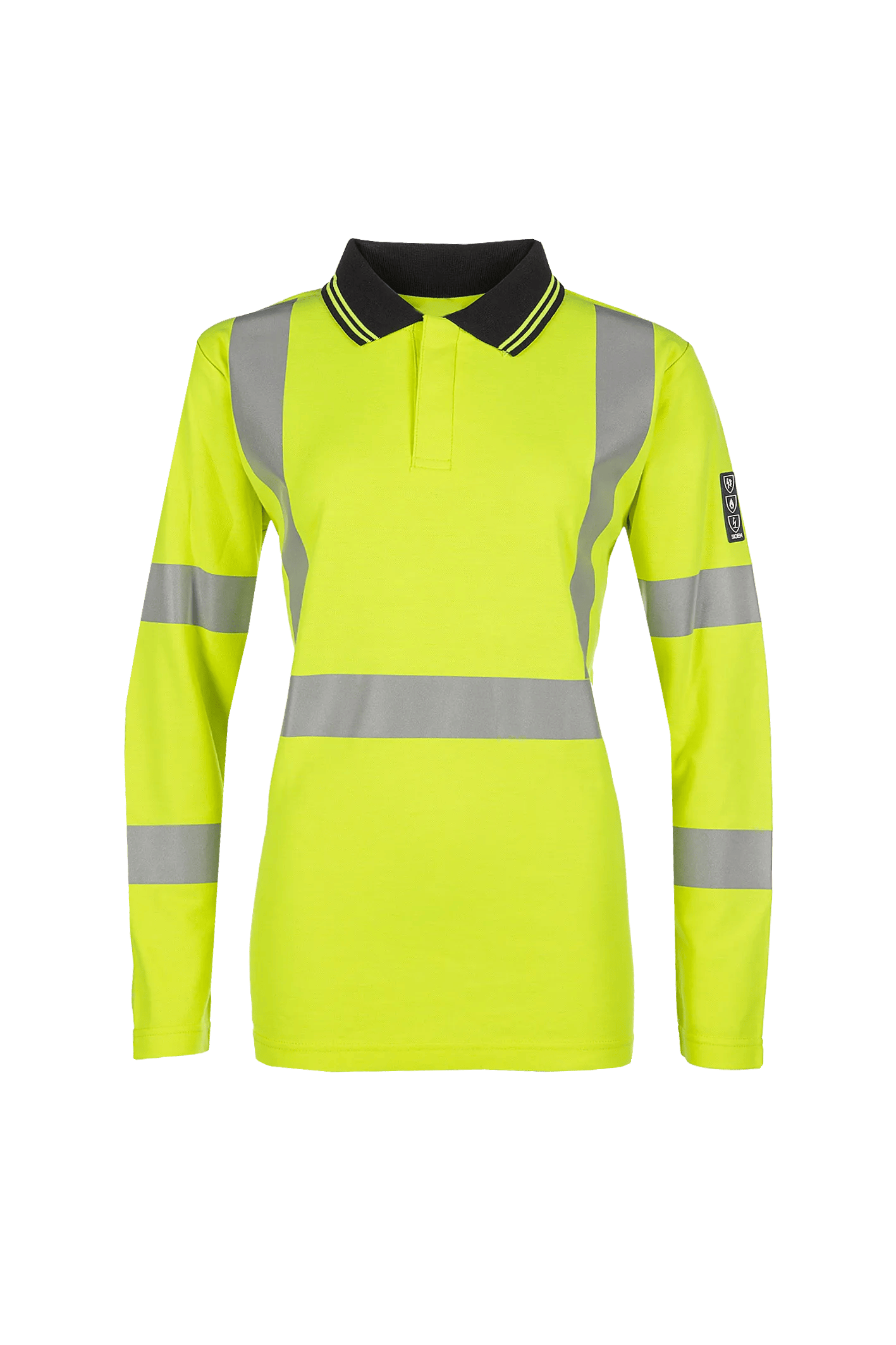 Sioen Augustine Ladies Hi-Vis Polo Shirt With Arc Protection