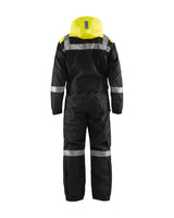 Blaklader Winter Coverall 6787 #colour_black-hi-vis-yellow