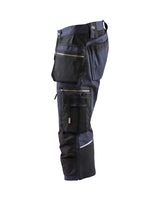 Blaklader Stretchy Pirate Trousers 1597 #colour_dark-navy-black