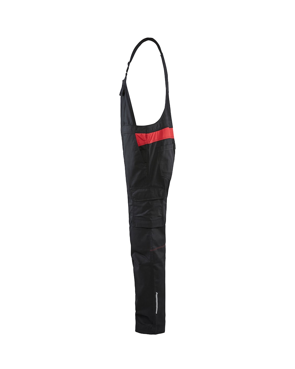 Blaklader Industry Bib Overall Stretch 2644 - Black/Red