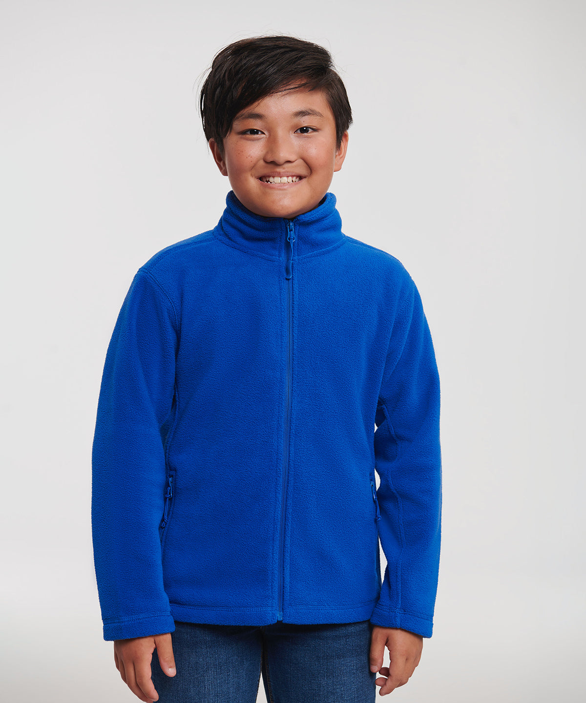 Russell Europe Kids Full-Zip Outdoor Fleece