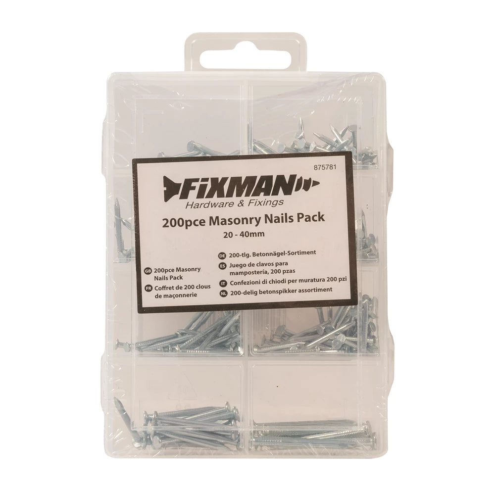 Fixman Masonry Nails Pack