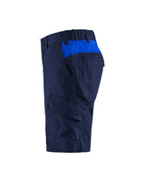 Blaklader Industry Shorts Stretch 1446 #colour_navy-blue-cornflower-blue