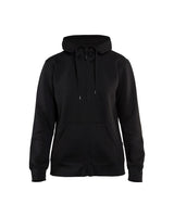 Blaklader Women's Hoodie with Full Zipper 3395 #colour_black