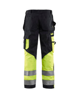 Blaklader Hi-Vis Trousers 15291370 - Black/Hi-Vis Yellow