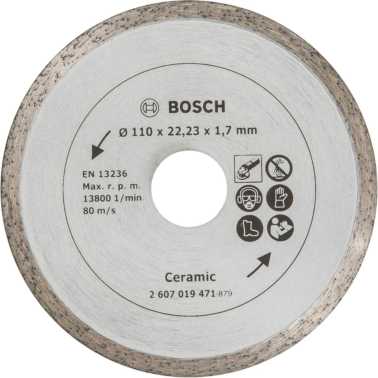 Bosch Professional 110mm Diamond Tile Cutting Disc