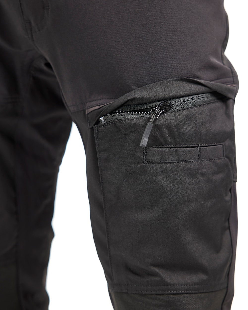 Blaklader Service Trousers with Stretch 1456 #colour_black-dark-grey