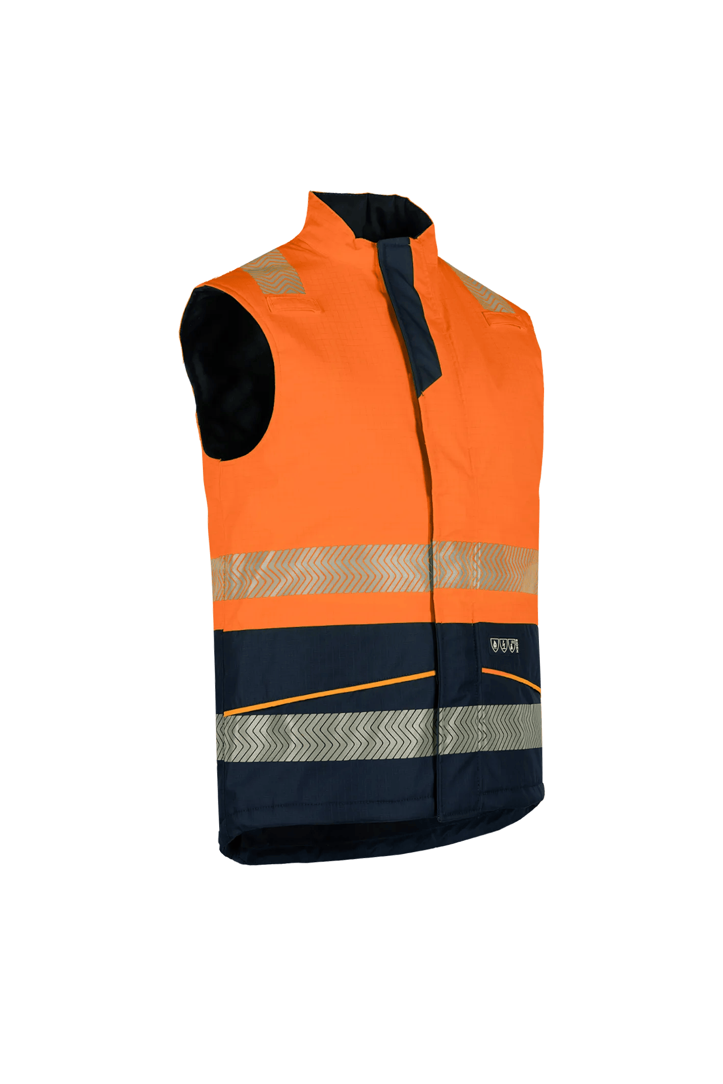Sioen Vikja Flame Retardant Anti-Static Hi-Vis Bodywarmer