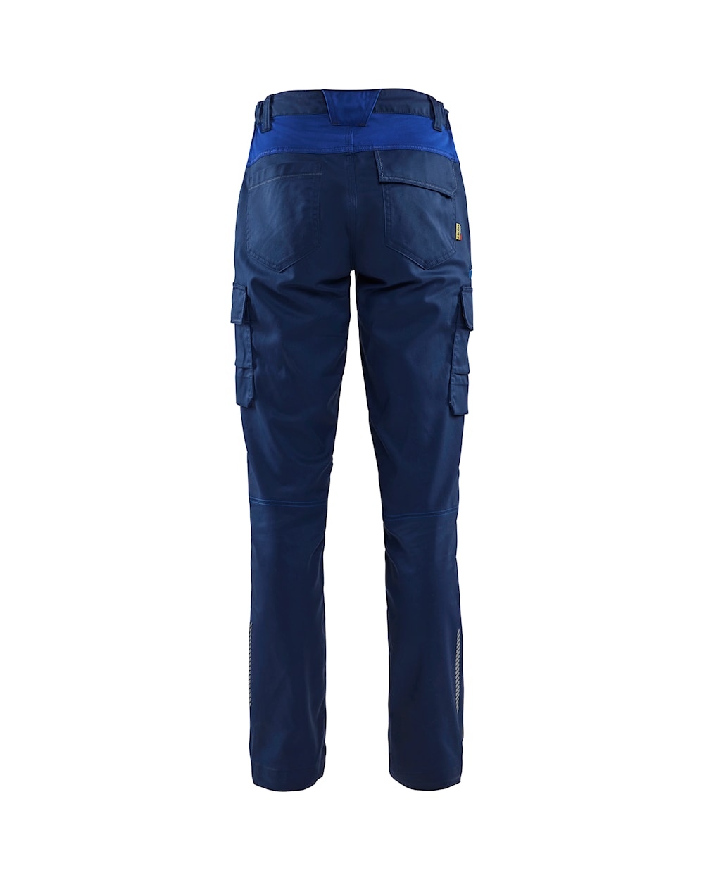 Blaklader Women's Industry Trousers Stretch 7144 #colour_navy-blue-cornflower-blue