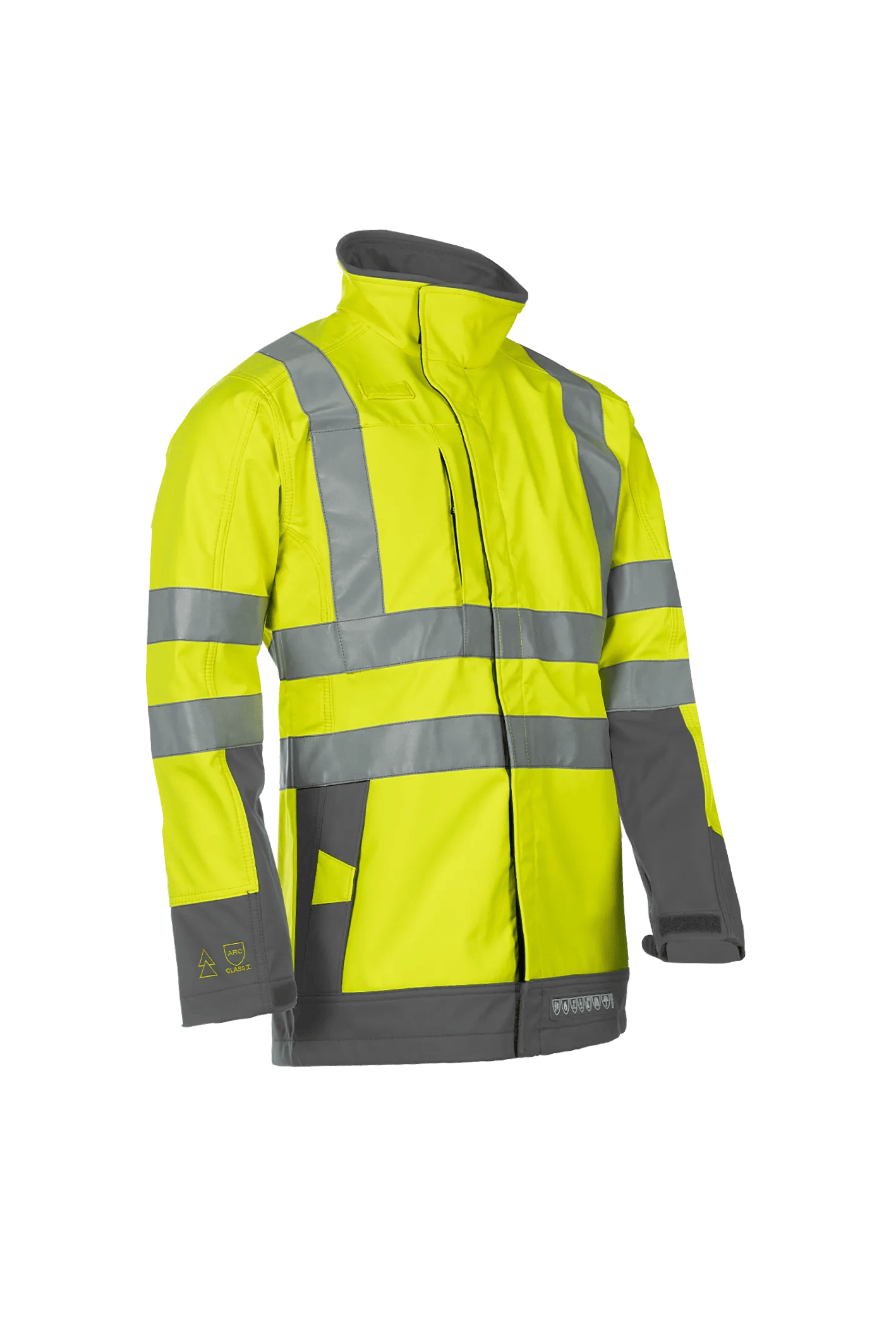 Sioen Playford Hi-Vis Softshell With Arc Protection