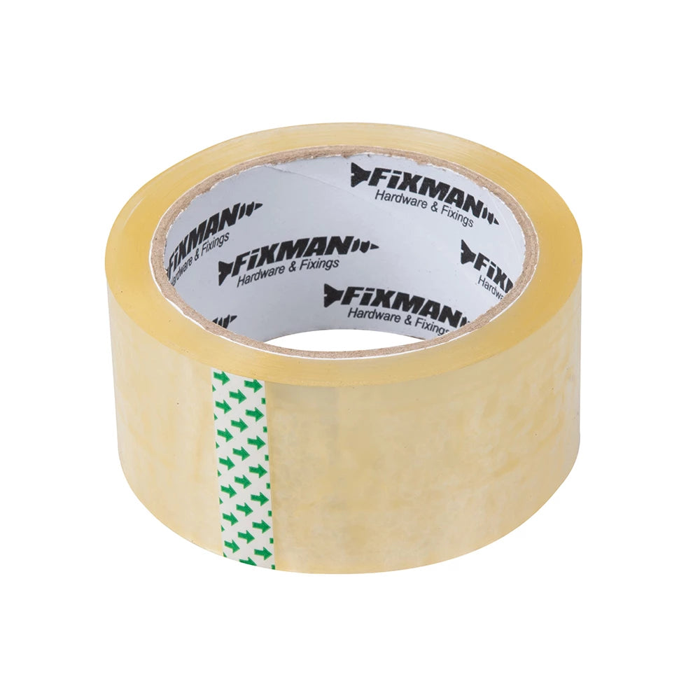 Fixman Packing Tape - Clear 6pk