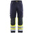 Blaklader Multinorm Inherent Trousers 1488 #colour_navy-blue-hi-vis-yellow