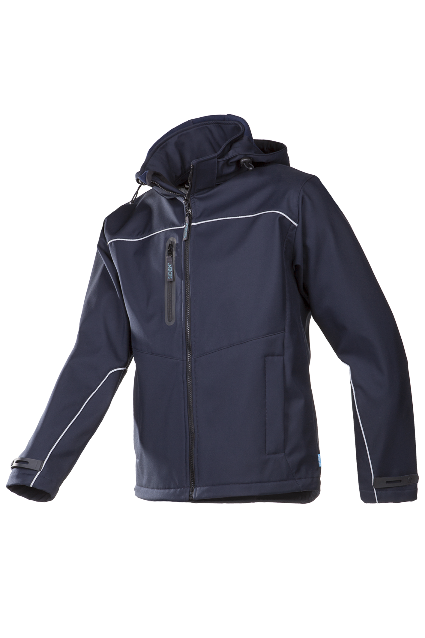Sioen Homes Laminated Softshell Jacket With Detachable Hood