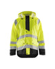 Blaklader Rain Jacket Hi-Vis Level 3 4327 #colour_hi-vis-yellow-black