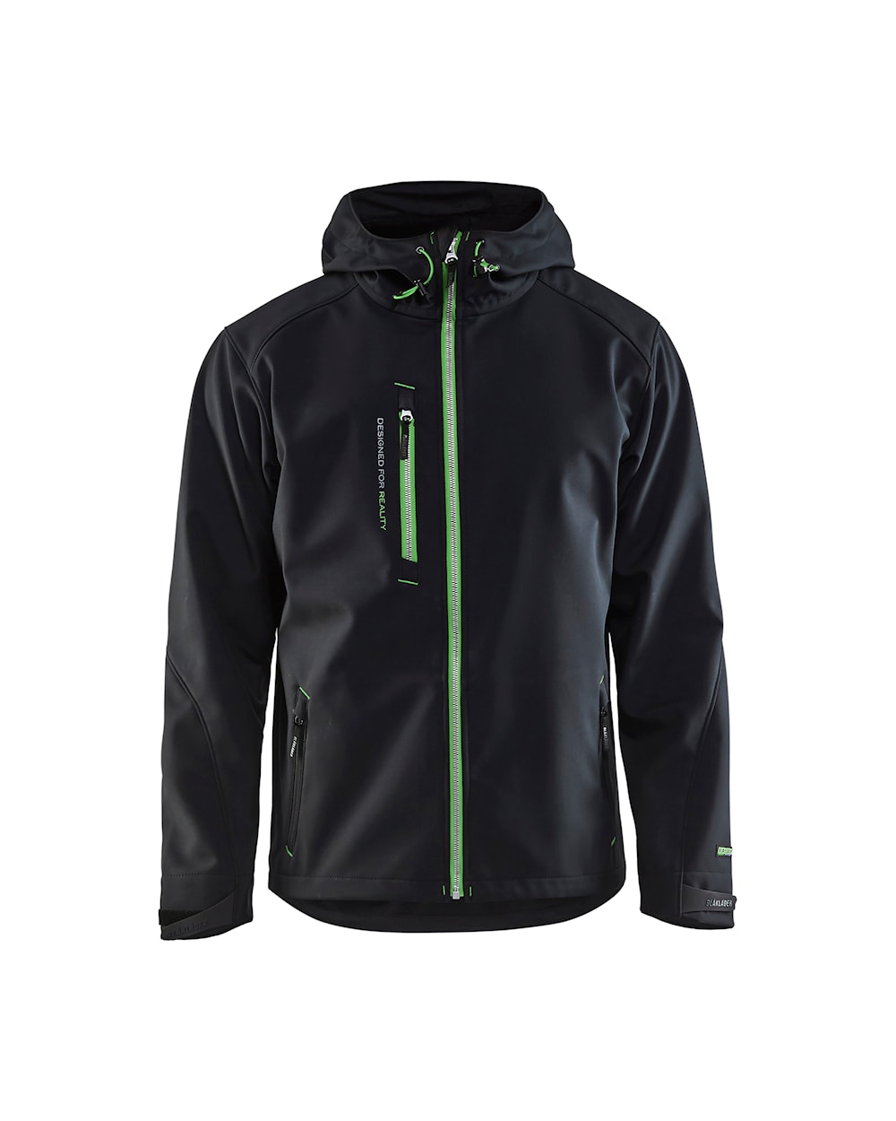 Blaklader Pro Softshell Jacket 4949 #colour_black-green